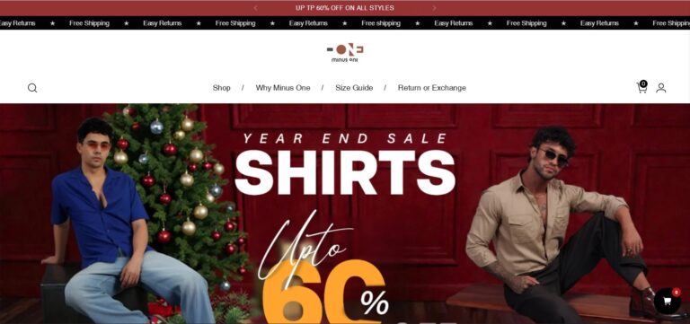 Case Study – Minus One Lifestyle